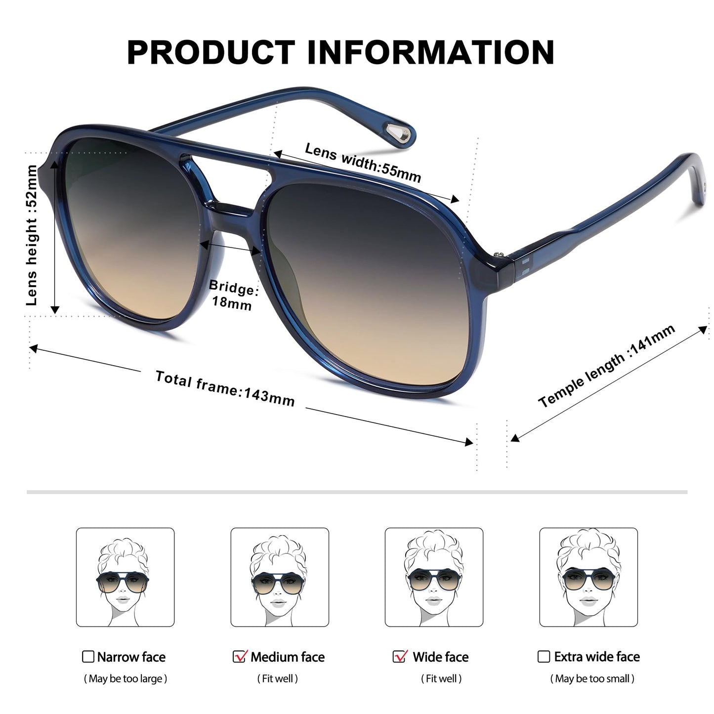 SOJOS Retro Polarized Aviator Sunglasses Womens Mens Classic 70s Vintage Trendy Square Aviators SJ2174
