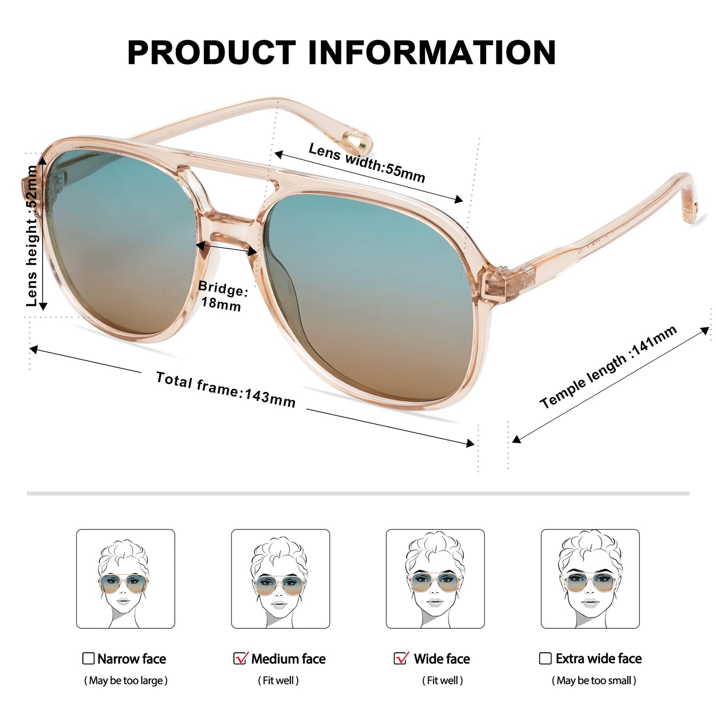SOJOS Retro Polarized Aviator Sunglasses Womens Mens Classic 70s Vintage Trendy Square Aviators SJ2174