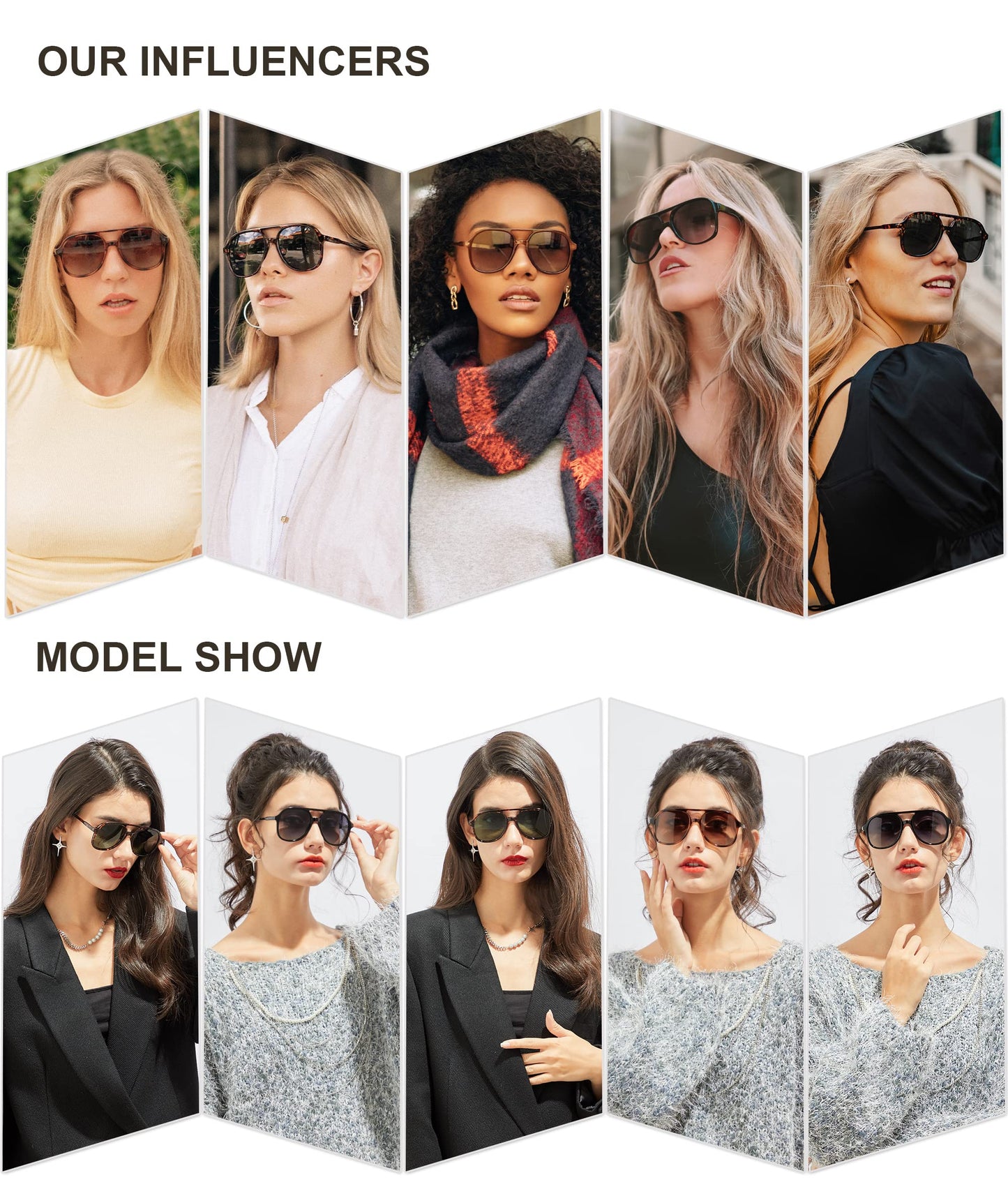 SOJOS Retro Polarized Aviator Sunglasses Womens Mens Classic 70s Vintage Trendy Square Aviators SJ2174