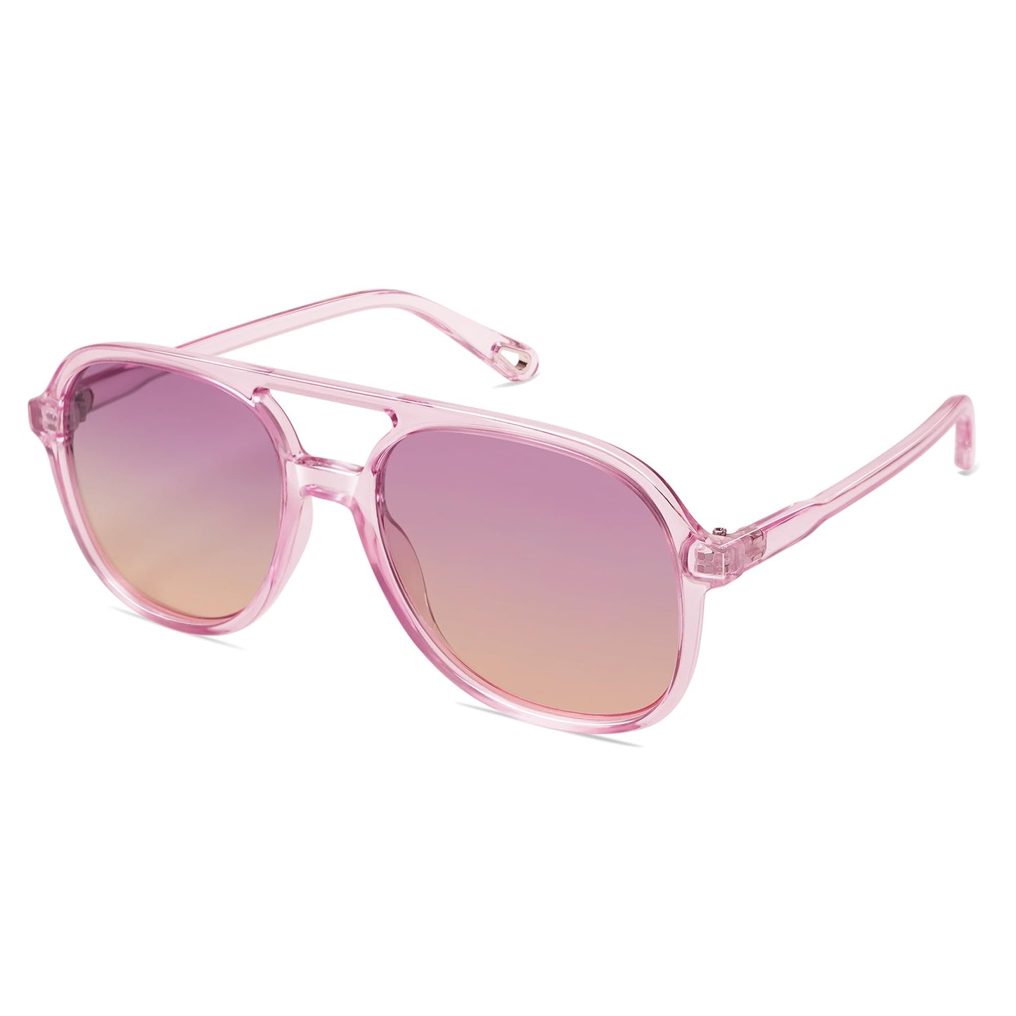 SOJOS Retro Polarized Aviator Sunglasses Womens Mens Classic 70s Vintage Trendy Square Aviators SJ2174