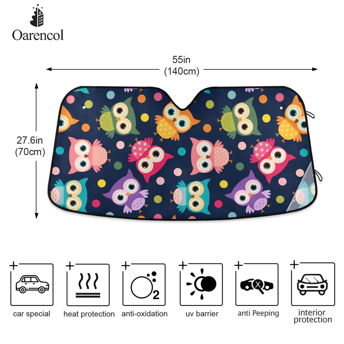 Woman Red Lips Pink Kiss Car Windshield Sun Shade Foldable UV Ray Sun Visor Protector Sunshade to Keep Your Vehicle Cool (55" x 27.6")