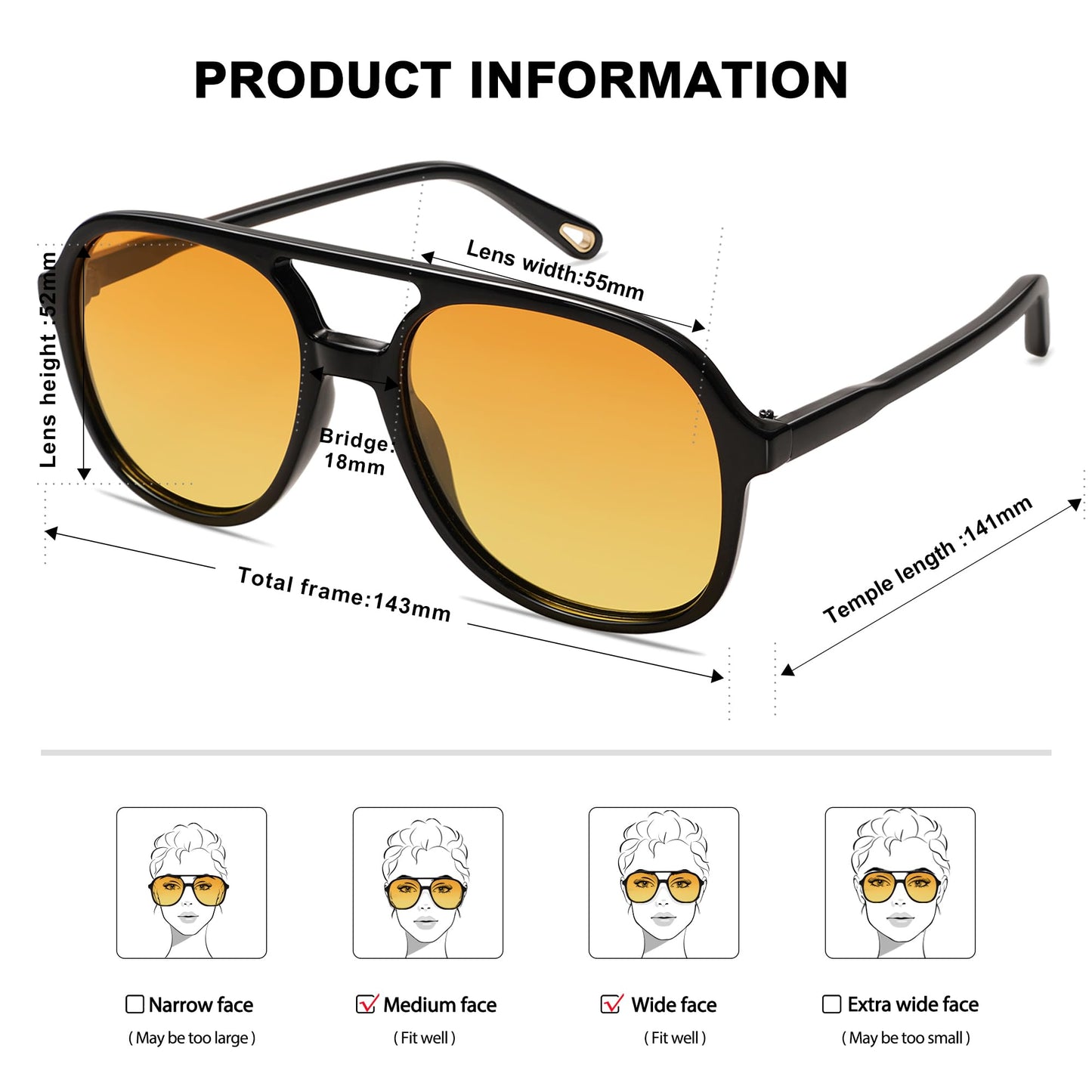 SOJOS Retro Polarized Aviator Sunglasses Womens Mens Classic 70s Vintage Trendy Square Aviators SJ2174