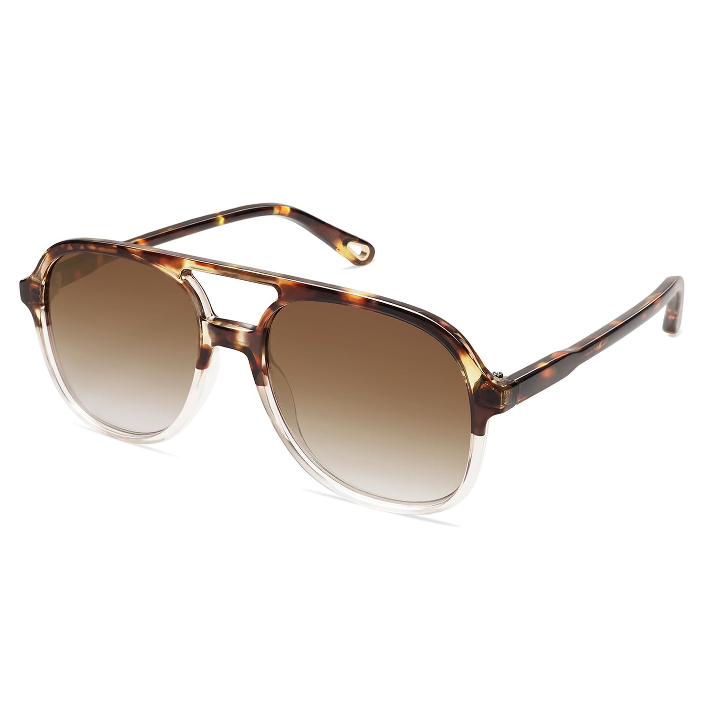 SOJOS Retro Polarized Aviator Sunglasses Womens Mens Classic 70s Vintage Trendy Square Aviators SJ2174