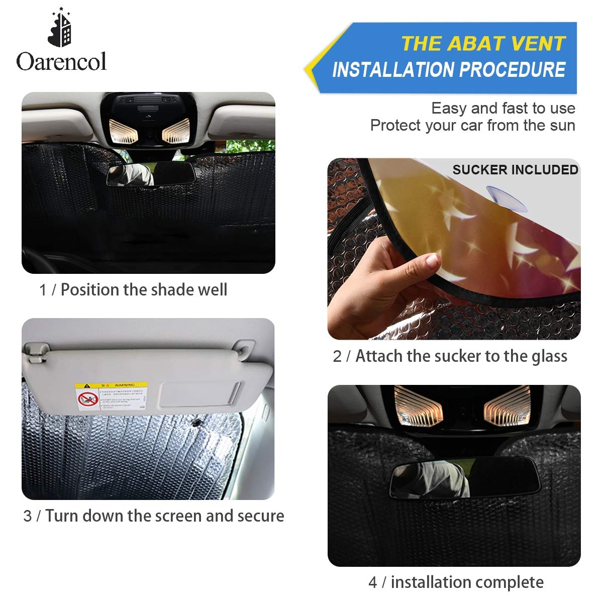 Woman Red Lips Pink Kiss Car Windshield Sun Shade Foldable UV Ray Sun Visor Protector Sunshade to Keep Your Vehicle Cool (55" x 27.6")
